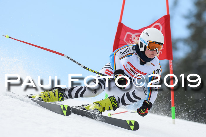 Dt. Schülercup Finale U16 Riesenslalom 08.03.2019