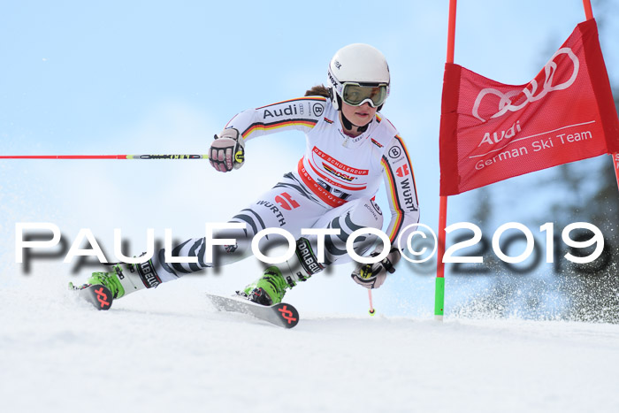 Dt. Schülercup Finale U16 Riesenslalom 08.03.2019