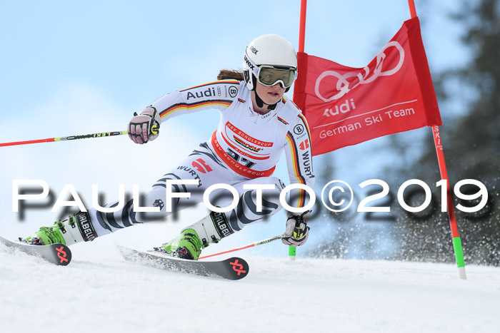 Dt. Schülercup Finale U16 Riesenslalom 08.03.2019