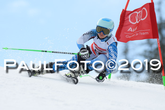 Dt. Schülercup Finale U16 Riesenslalom 08.03.2019
