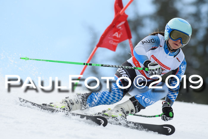 Dt. Schülercup Finale U16 Riesenslalom 08.03.2019