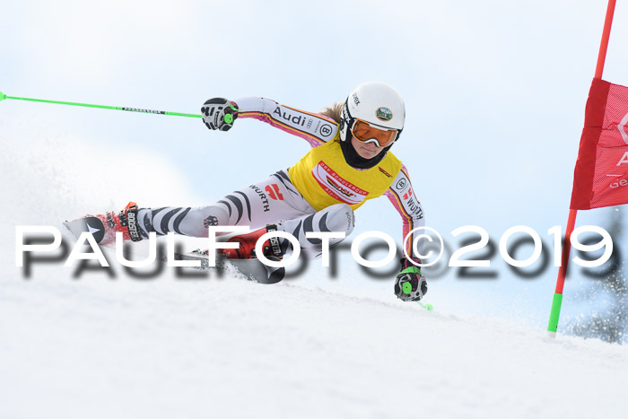 Dt. Schülercup Finale U16 Riesenslalom 08.03.2019