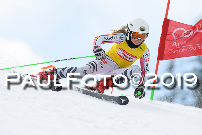 Dt. Schülercup Finale U16 Riesenslalom 08.03.2019