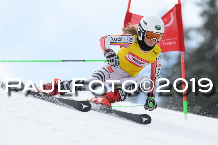 Dt. Schülercup Finale U16 Riesenslalom 08.03.2019