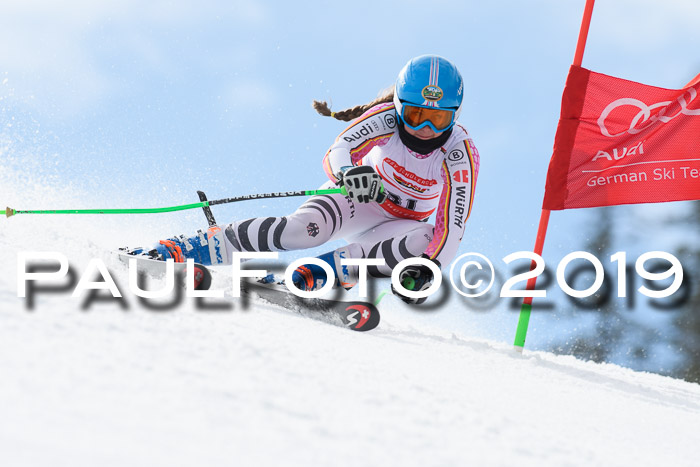 Dt. Schülercup Finale U16 Riesenslalom 08.03.2019