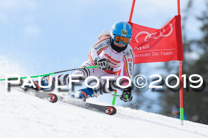 Dt. Schülercup Finale U16 Riesenslalom 08.03.2019