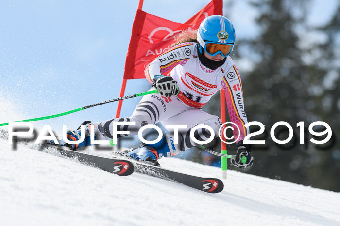 Dt. Schülercup Finale U16 Riesenslalom 08.03.2019