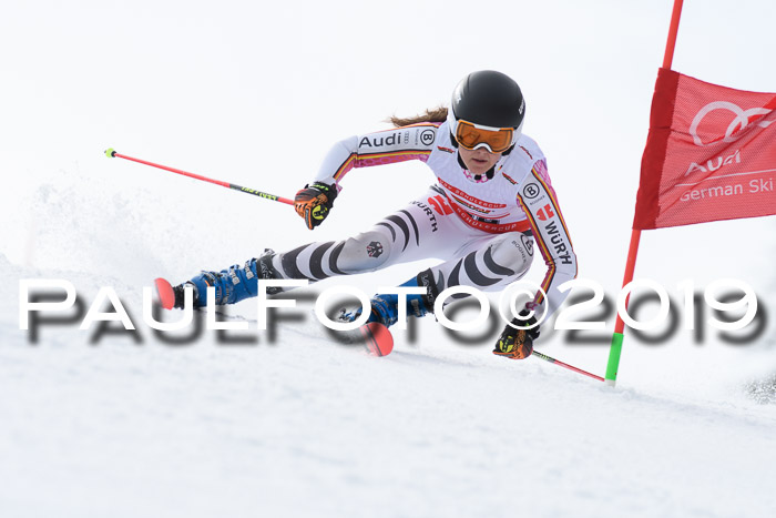 Dt. Schülercup Finale U16 Riesenslalom 08.03.2019