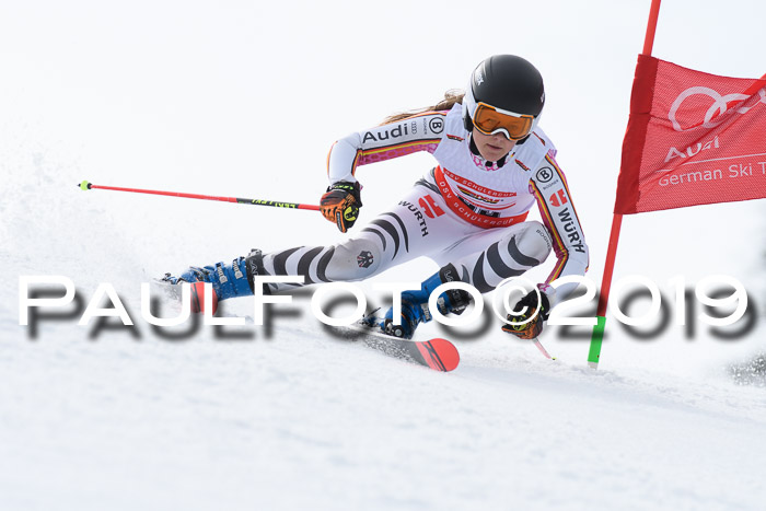 Dt. Schülercup Finale U16 Riesenslalom 08.03.2019