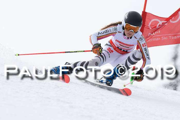 Dt. Schülercup Finale U16 Riesenslalom 08.03.2019