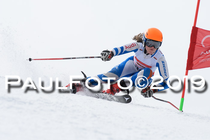 Dt. Schülercup Finale U16 Riesenslalom 08.03.2019