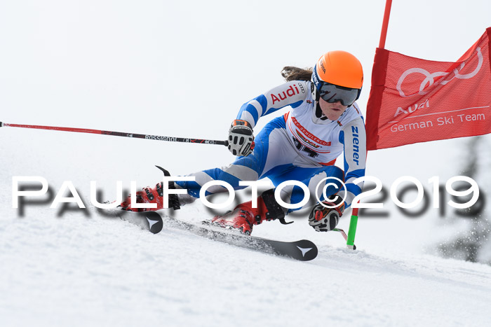 Dt. Schülercup Finale U16 Riesenslalom 08.03.2019
