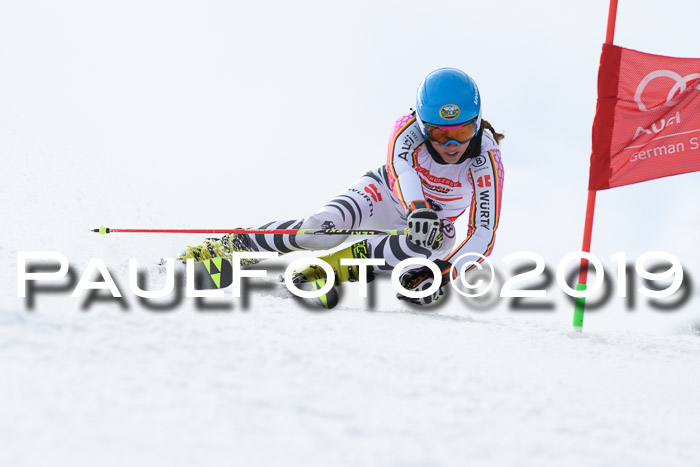 Dt. Schülercup Finale U16 Riesenslalom 08.03.2019