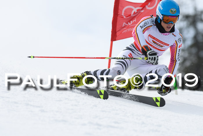 Dt. Schülercup Finale U16 Riesenslalom 08.03.2019