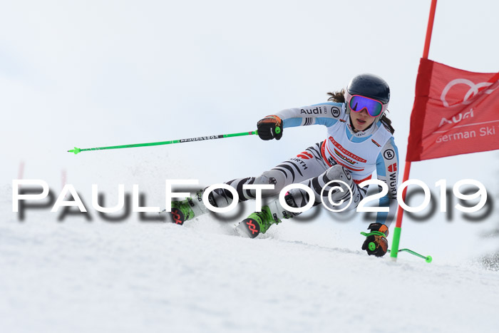 Dt. Schülercup Finale U16 Riesenslalom 08.03.2019