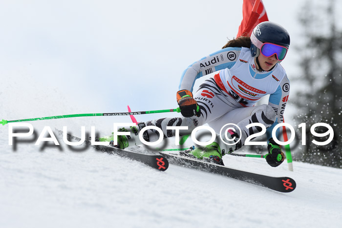 Dt. Schülercup Finale U16 Riesenslalom 08.03.2019