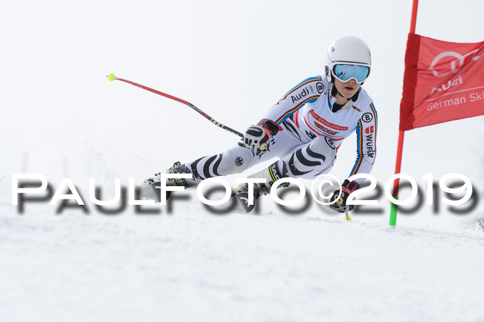 Dt. Schülercup Finale U16 Riesenslalom 08.03.2019