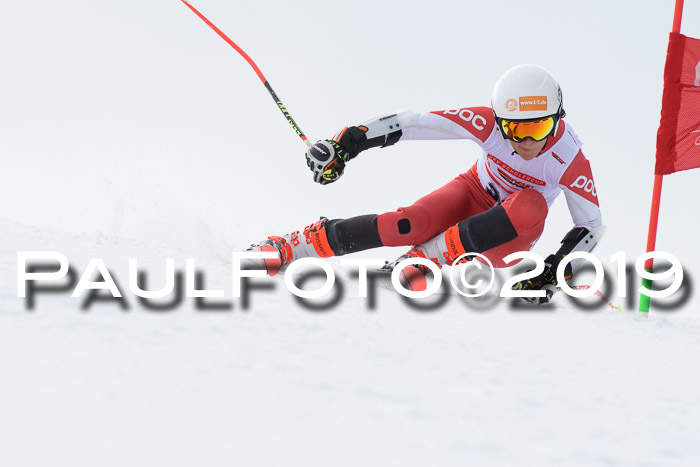 Dt. Schülercup Finale U16 Riesenslalom 08.03.2019