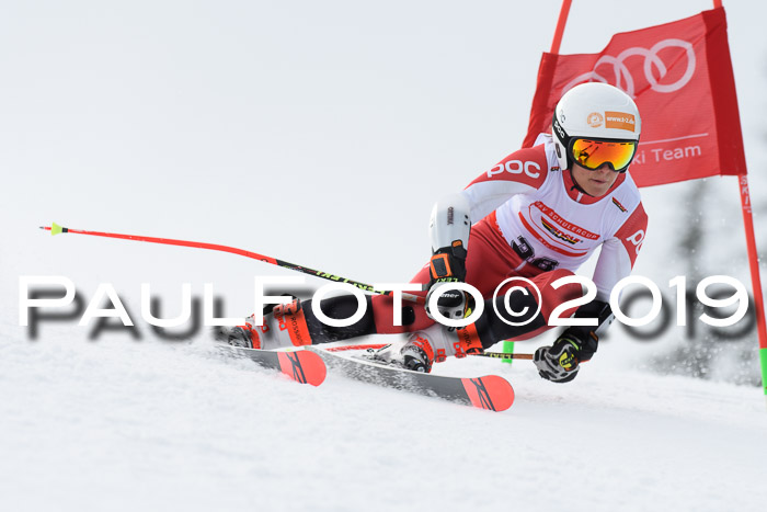 Dt. Schülercup Finale U16 Riesenslalom 08.03.2019