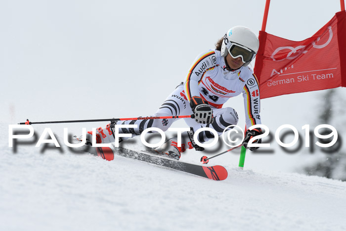 Dt. Schülercup Finale U16 Riesenslalom 08.03.2019