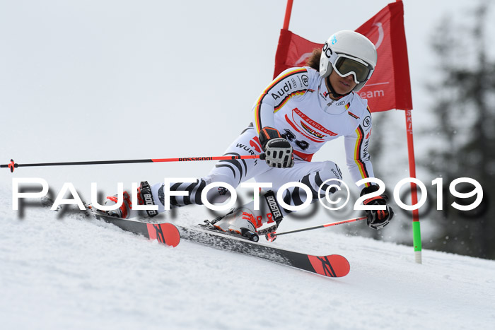 Dt. Schülercup Finale U16 Riesenslalom 08.03.2019