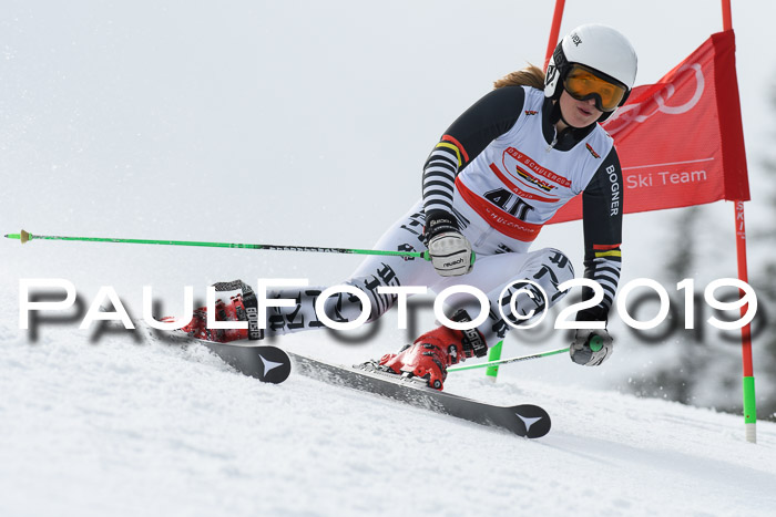 Dt. Schülercup Finale U16 Riesenslalom 08.03.2019