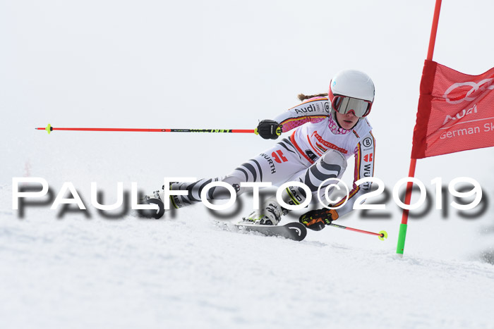 Dt. Schülercup Finale U16 Riesenslalom 08.03.2019