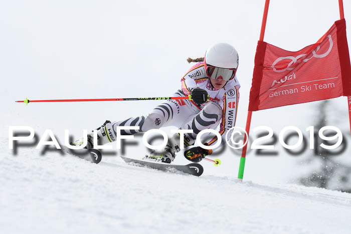 Dt. Schülercup Finale U16 Riesenslalom 08.03.2019