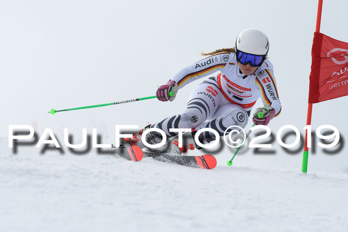 Dt. Schülercup Finale U16 Riesenslalom 08.03.2019