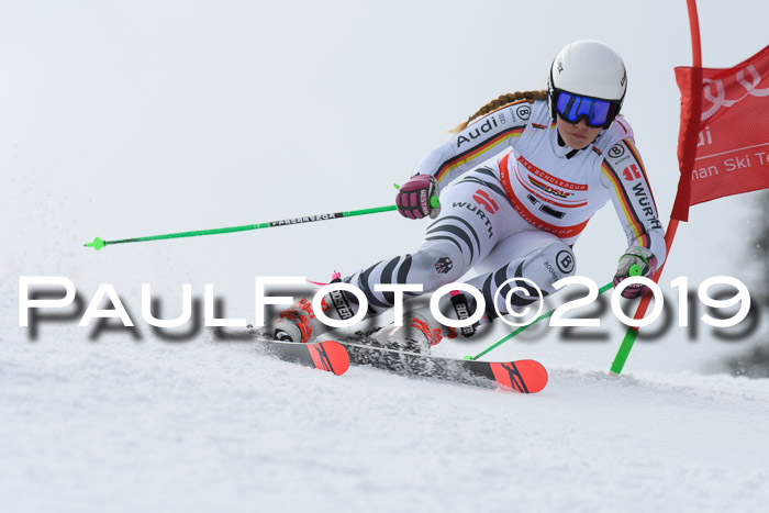 Dt. Schülercup Finale U16 Riesenslalom 08.03.2019