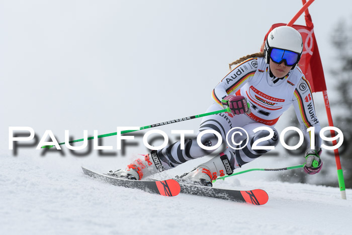 Dt. Schülercup Finale U16 Riesenslalom 08.03.2019