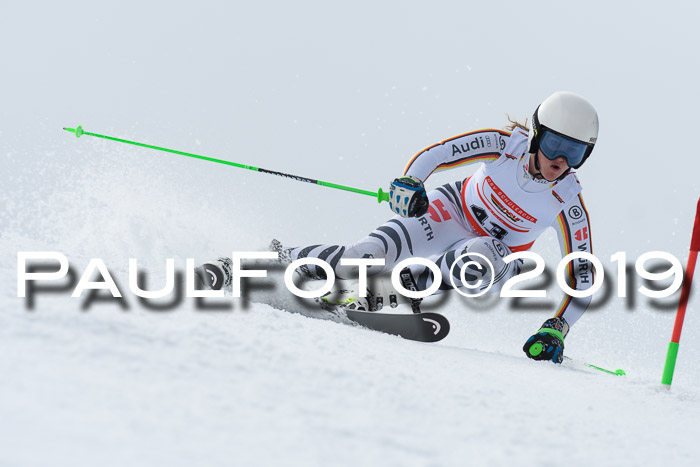 Dt. Schülercup Finale U16 Riesenslalom 08.03.2019