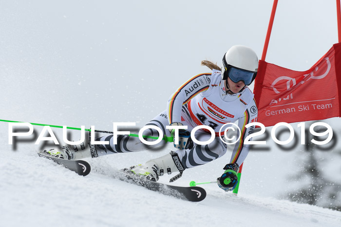 Dt. Schülercup Finale U16 Riesenslalom 08.03.2019