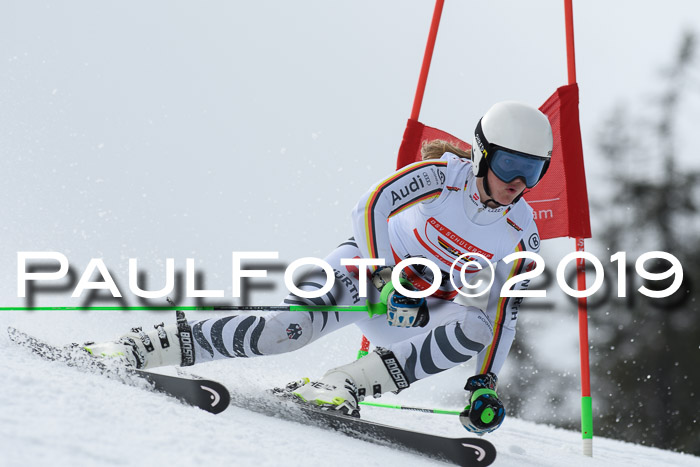 Dt. Schülercup Finale U16 Riesenslalom 08.03.2019
