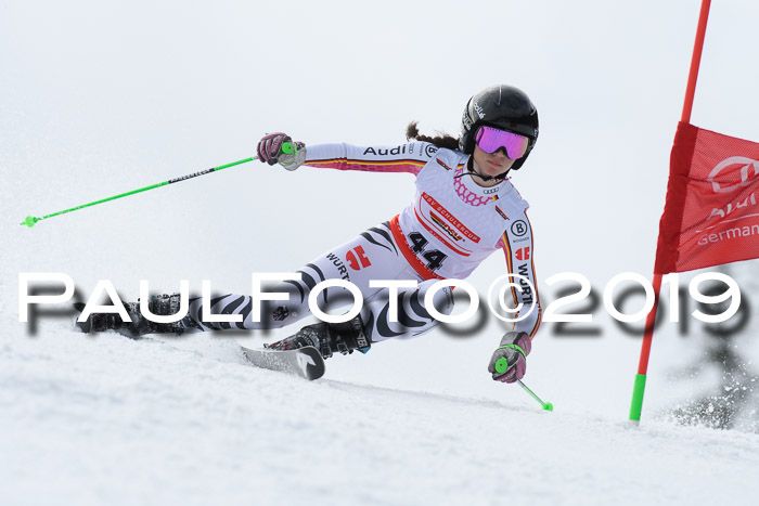 Dt. Schülercup Finale U16 Riesenslalom 08.03.2019