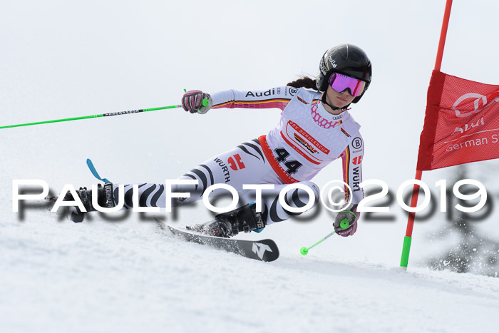 Dt. Schülercup Finale U16 Riesenslalom 08.03.2019