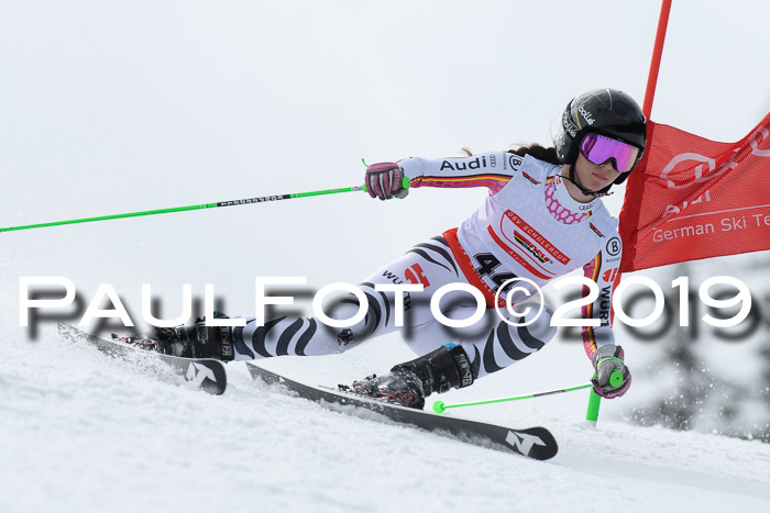 Dt. Schülercup Finale U16 Riesenslalom 08.03.2019