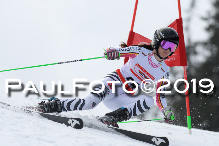 Dt. Schülercup Finale U16 Riesenslalom 08.03.2019