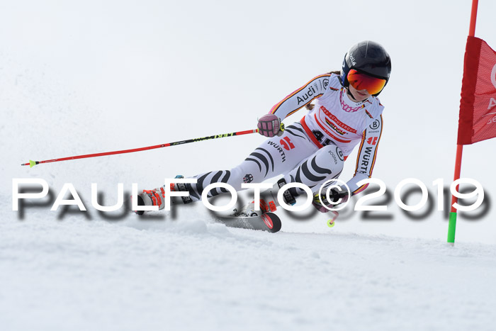 Dt. Schülercup Finale U16 Riesenslalom 08.03.2019