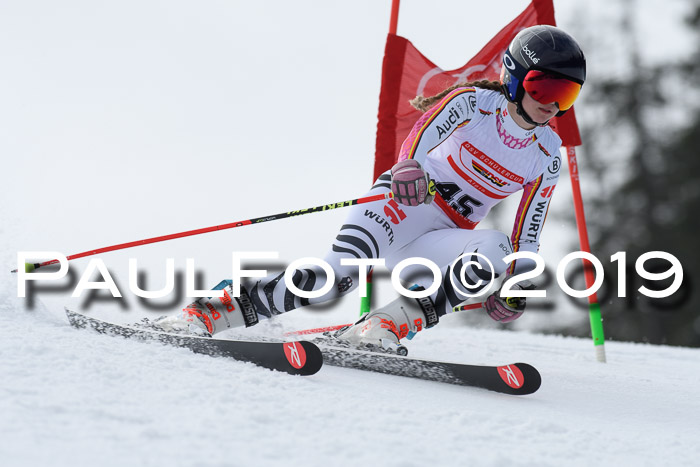 Dt. Schülercup Finale U16 Riesenslalom 08.03.2019