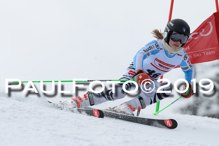 Dt. Schülercup Finale U16 Riesenslalom 08.03.2019