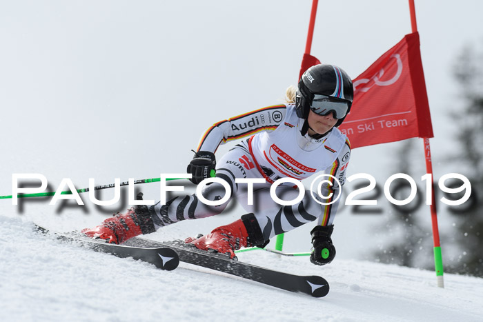 Dt. Schülercup Finale U16 Riesenslalom 08.03.2019