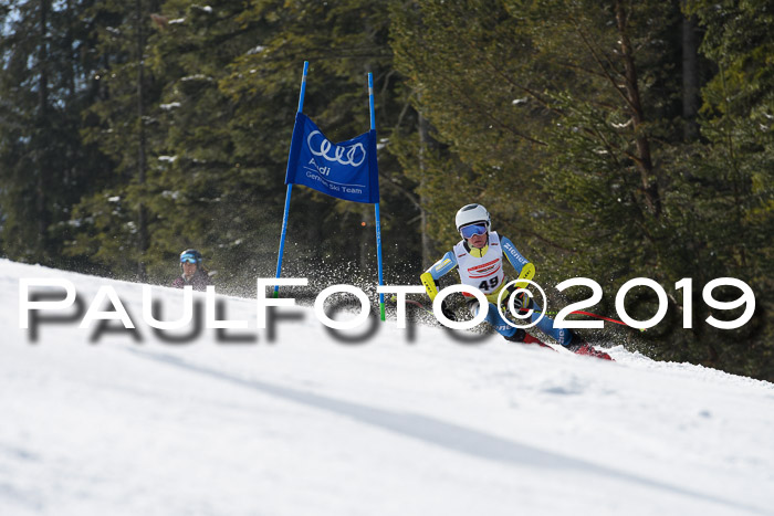 Dt. Schülercup Finale U16 Riesenslalom 08.03.2019