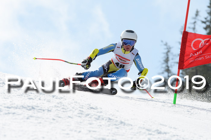 Dt. Schülercup Finale U16 Riesenslalom 08.03.2019