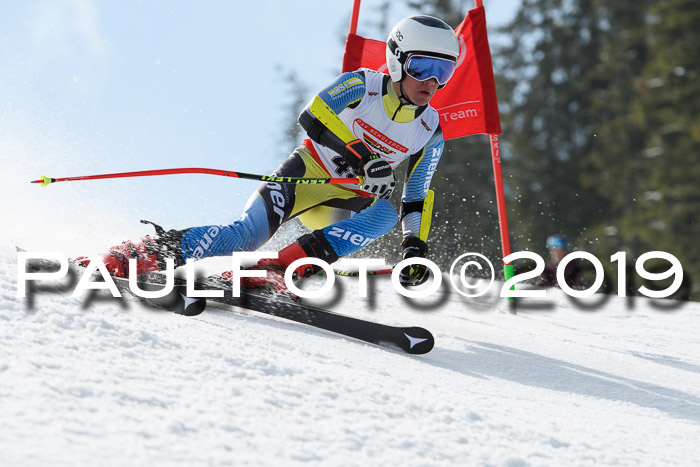 Dt. Schülercup Finale U16 Riesenslalom 08.03.2019