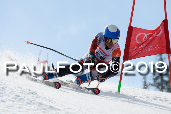 Dt. Schülercup Finale U16 Riesenslalom 08.03.2019