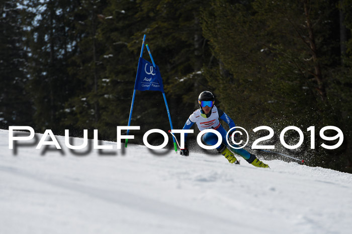 Dt. Schülercup Finale U16 Riesenslalom 08.03.2019