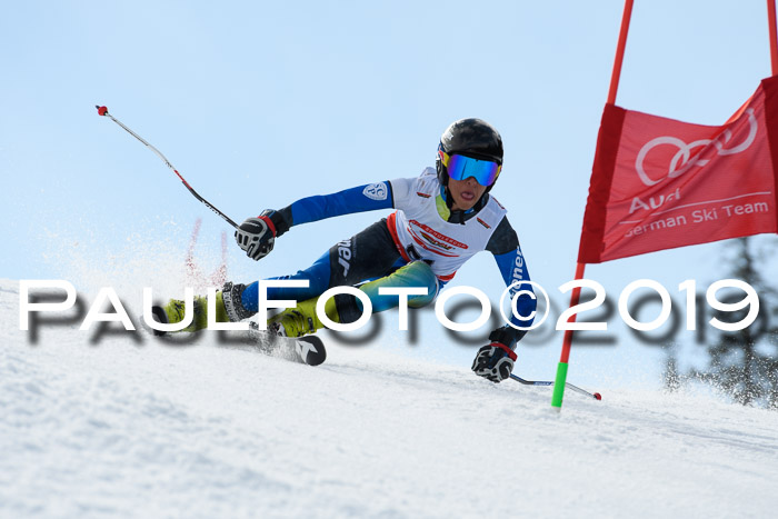 Dt. Schülercup Finale U16 Riesenslalom 08.03.2019