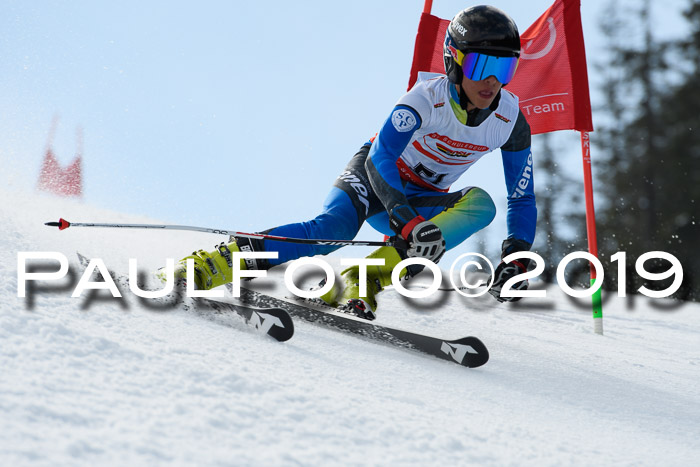 Dt. Schülercup Finale U16 Riesenslalom 08.03.2019