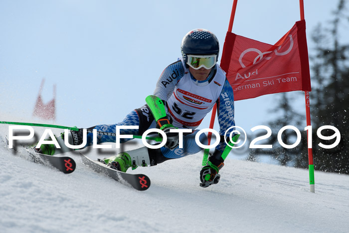 Dt. Schülercup Finale U16 Riesenslalom 08.03.2019